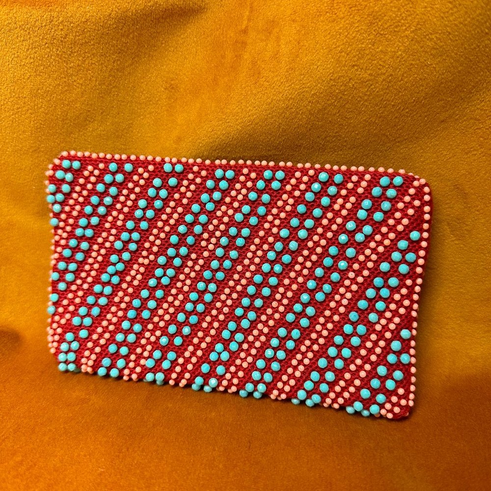 Vintage Beaded Coin Purse